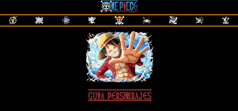 onePiece Web Screenshot